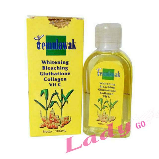 Toner Temulawak Bleaching Collagen 100ml ORIGINAL