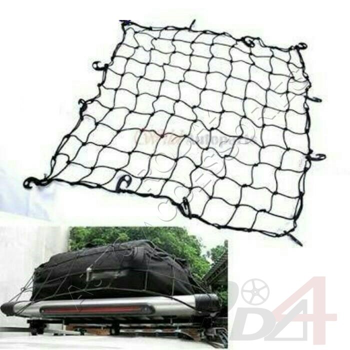 cargo net rack mobil/jaring/tali rack atas mobil