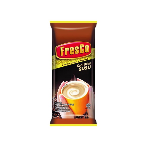 

Kapal Api Fresco Kopi Krim Susu 10X28g