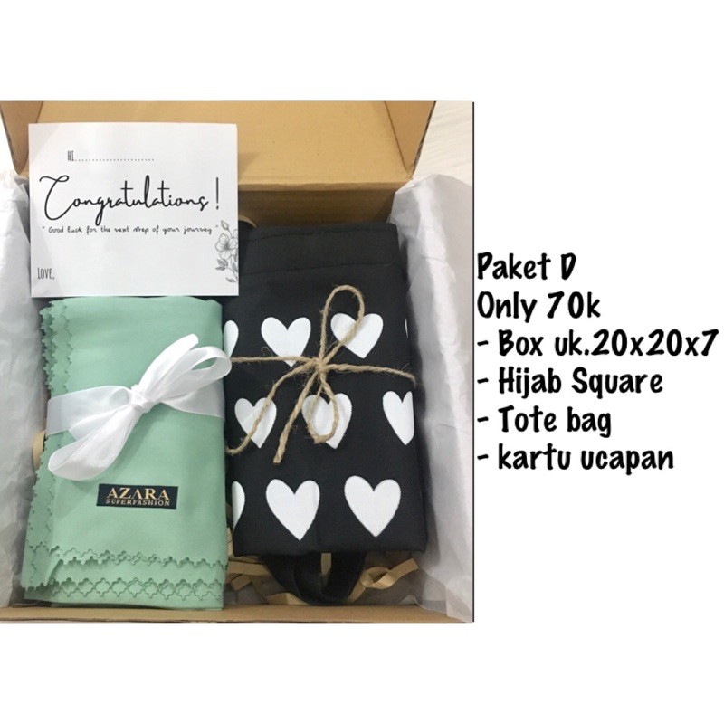 

hampers | gift box | kado | paket D