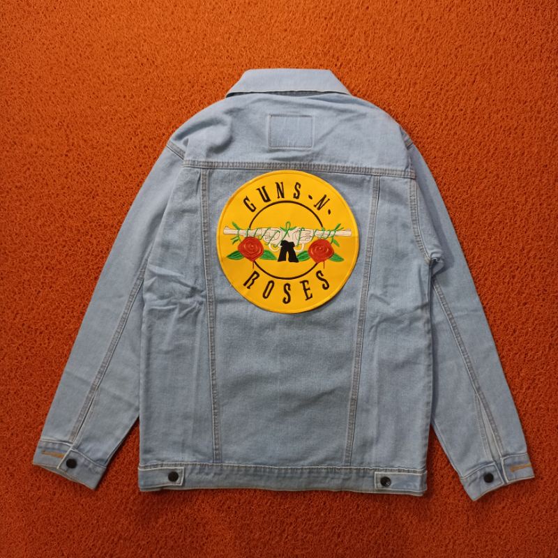 BACKPATCH BORDIR GUNS N ROSES PREMIUM BEST QUALITY