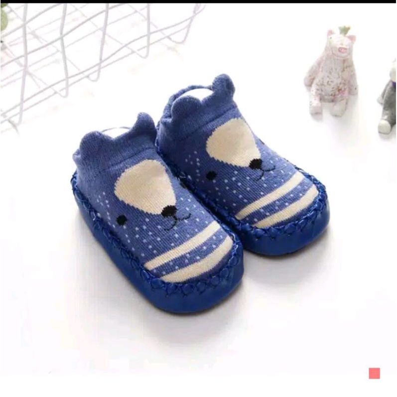 Sepatu Kaos Kaki anak Bayi(Baby prewalker anti selip
