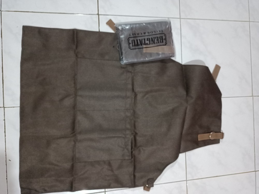 Apron Celemek Waterproof Anti Air Tali Silang