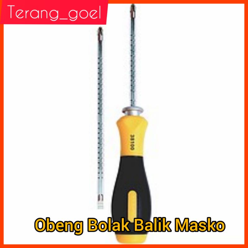 OBENG BOLAK BALIK MASKO / MASKO OBENG 38100 BOLAK BALIK 6X100-175