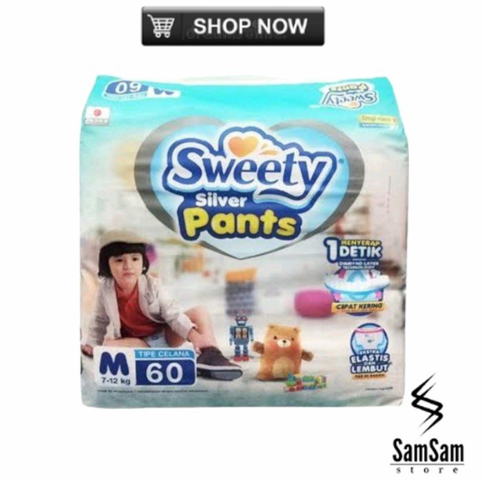 PEMPERS SWEATY SILVER M L Xl Xxl - XL34