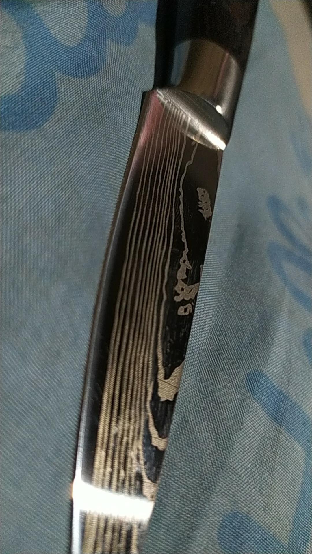 Pisau Paring Knife Kulit Dapur Chef Damascus Pattern 3.5 Inch