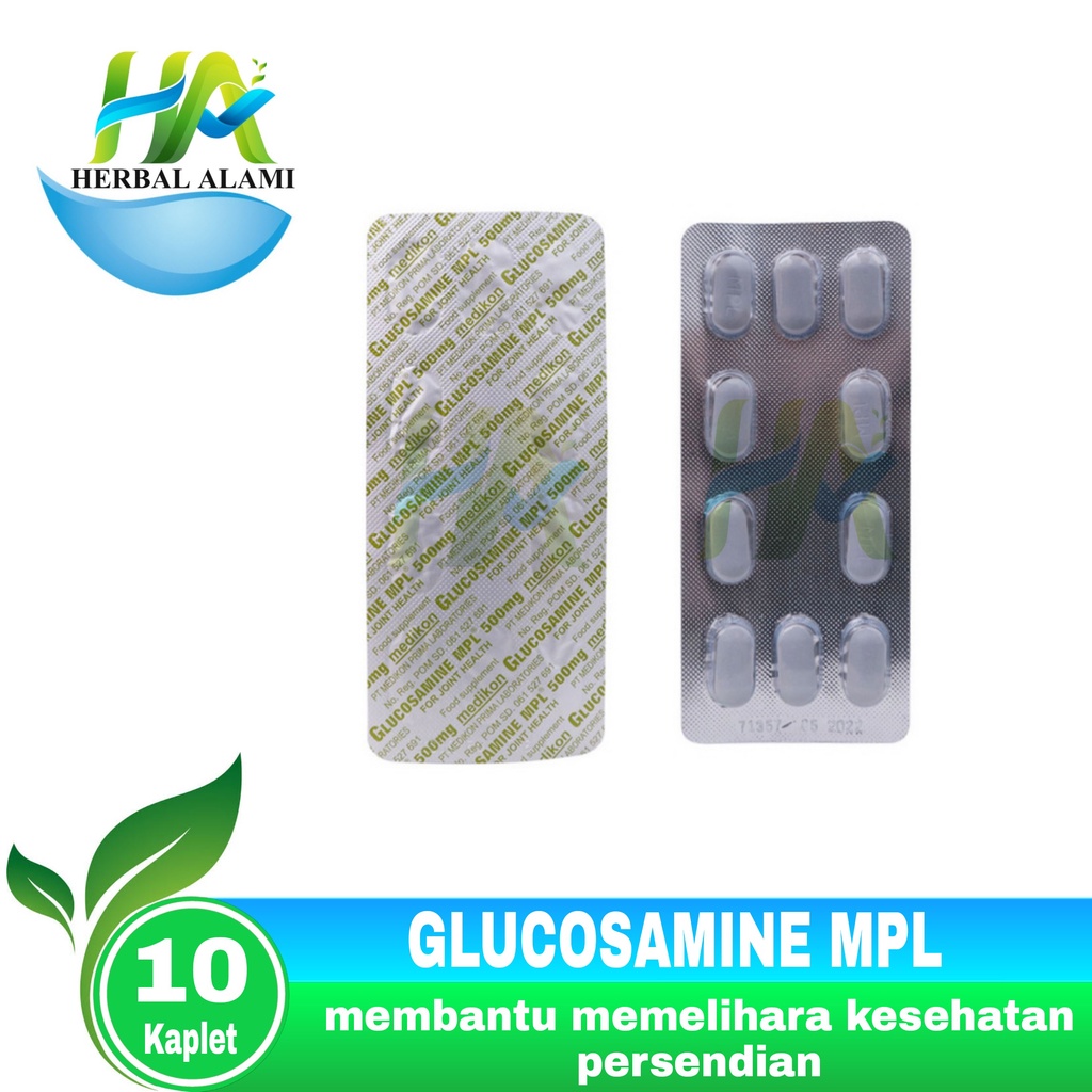 Glucosamine MPL 500 mg Pesetrip - Vitamin Sendi