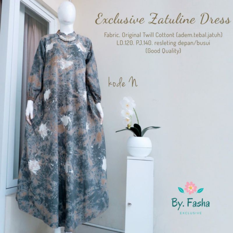 EXCLUSIVE ZATULINE DRESS BY FASHA