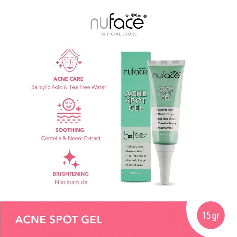 Nuface Acne Spot Gel 15GR