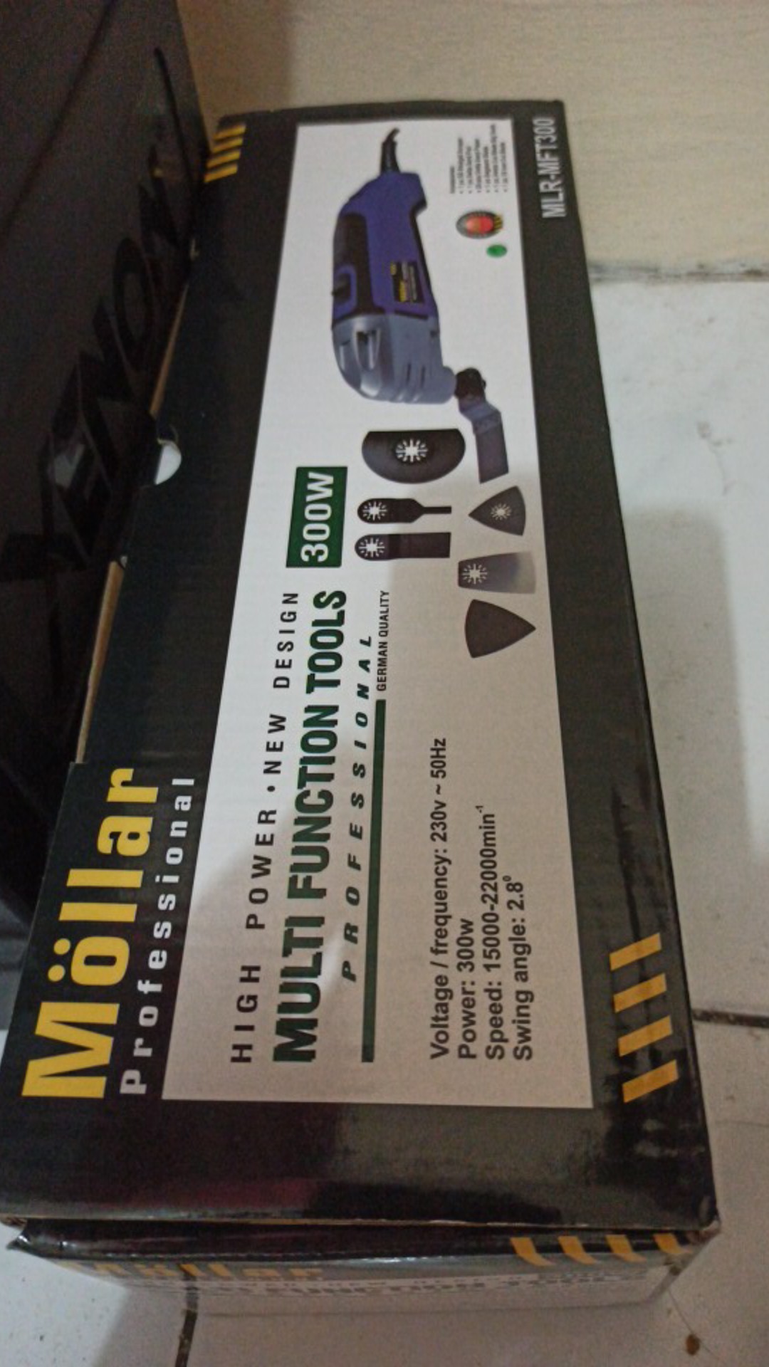 Mollar Mft300 Mesin Multi Tools Set - Mesin Oskilasi Oscillating Cutter