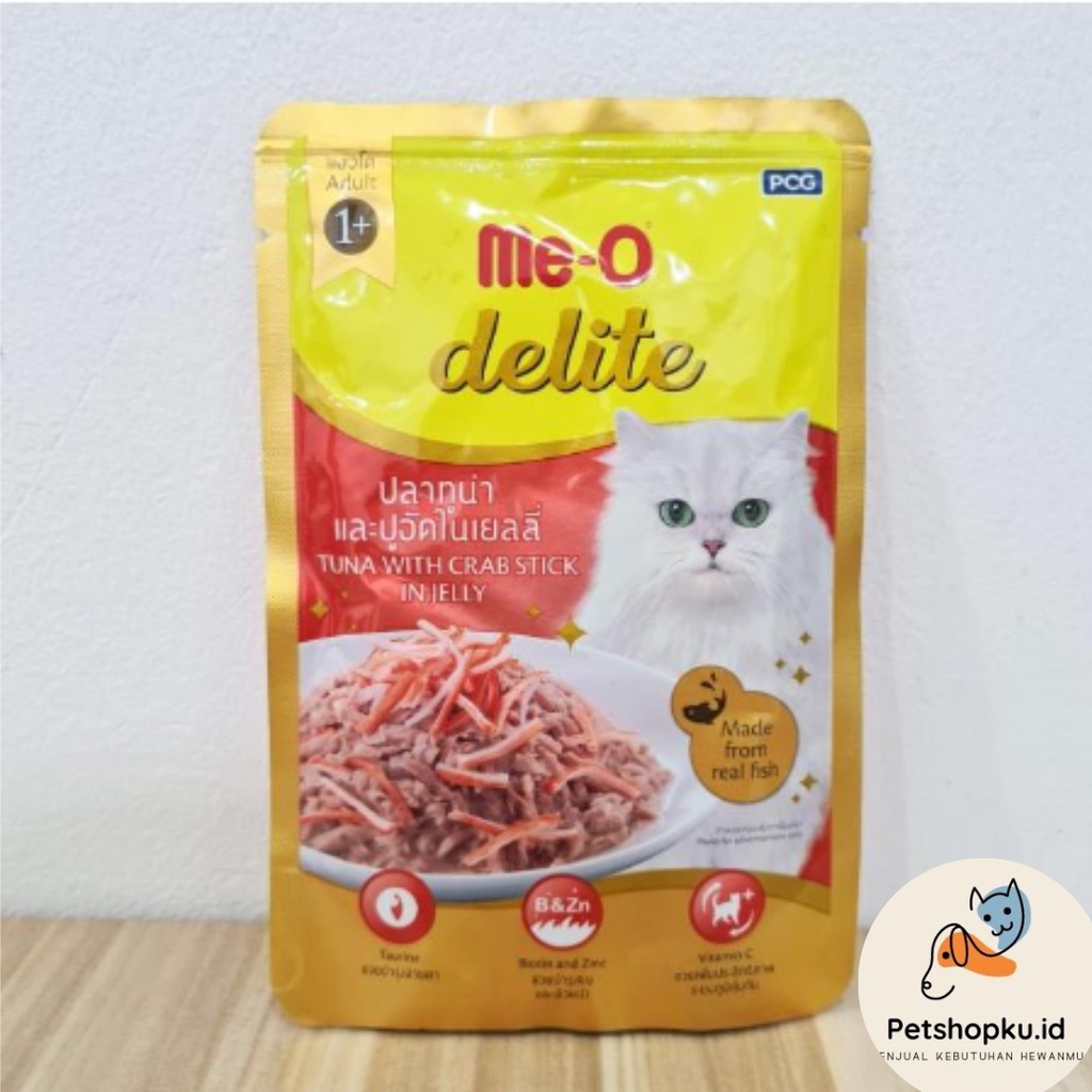 Meo Delite premium cat pouch 70gr