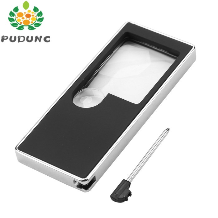 

Kaca Pembesar Mini 3X 10X Dengan Lampu Led Uv