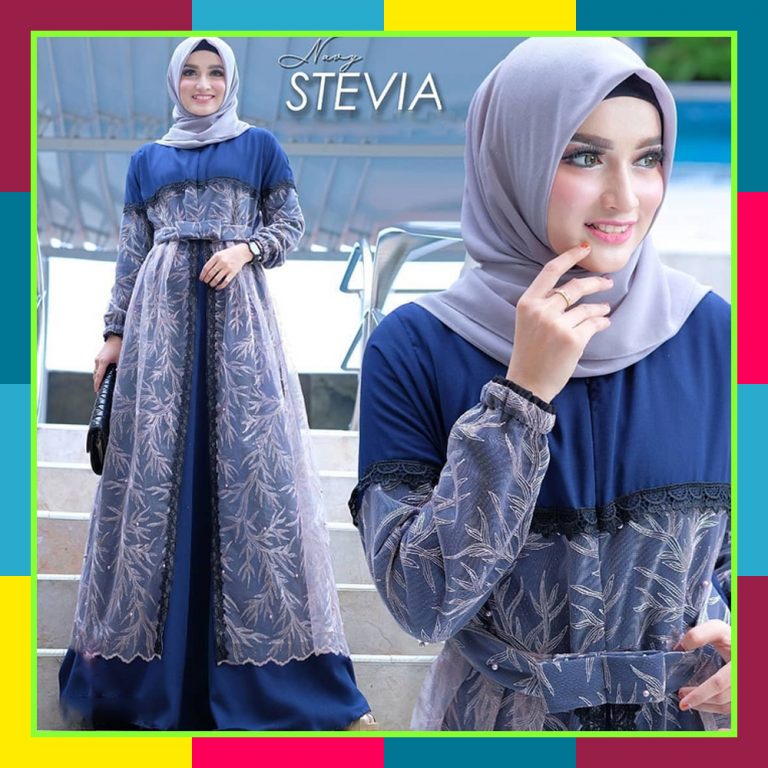 Drees Brukat Muslimah - STEVIA DRESS - by Vgalery