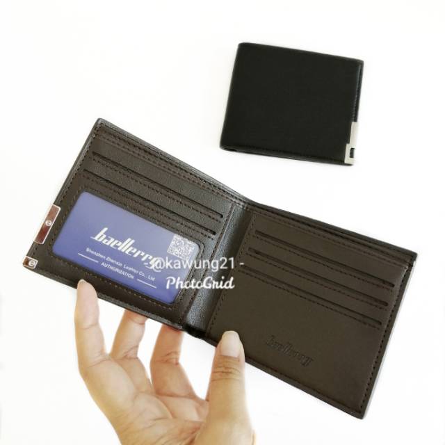 DP20 Dompet Pria Lipat Simpel Elegan