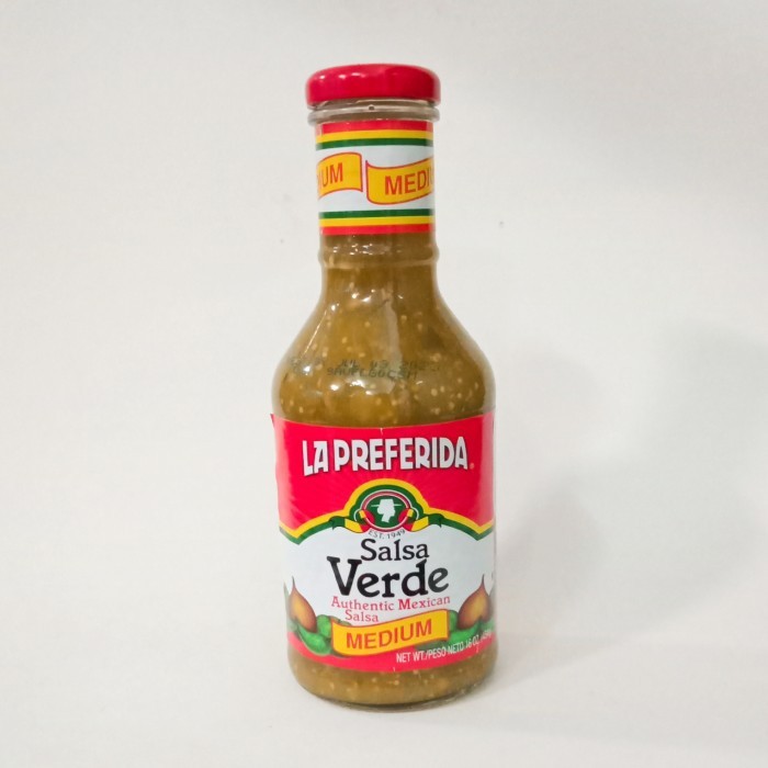 

LA PREFERIDA SALSA VERDE MEDIUM 454 G