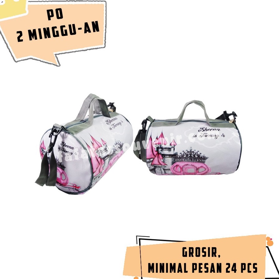 

Souvenir Ultah Premium Tube Bag