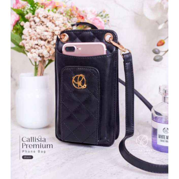 CALLISTA PHONE BAG KICIKS MUSLIMAH STUFF SLINGBAG TAS TEMPAT HP DOMPET