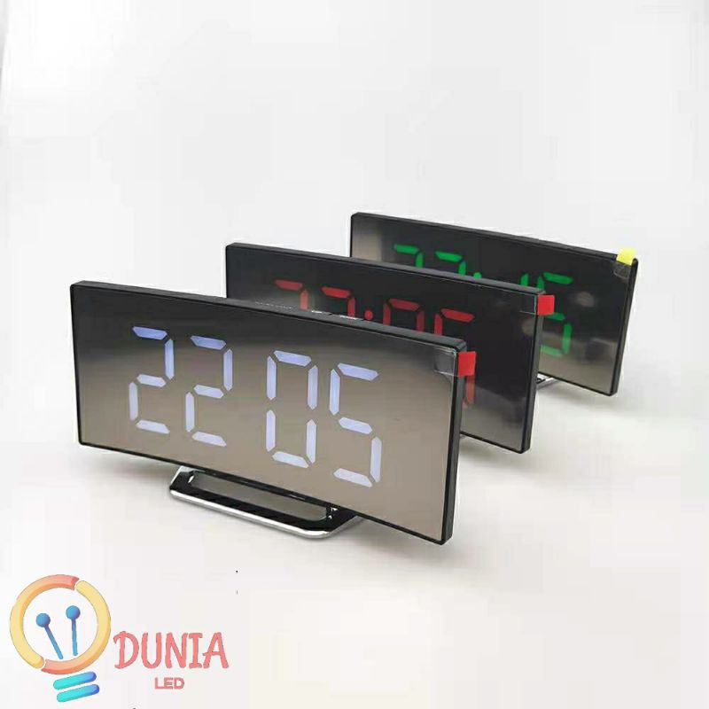 Jam LED Digital Mirror Alarm Clock DT 6507