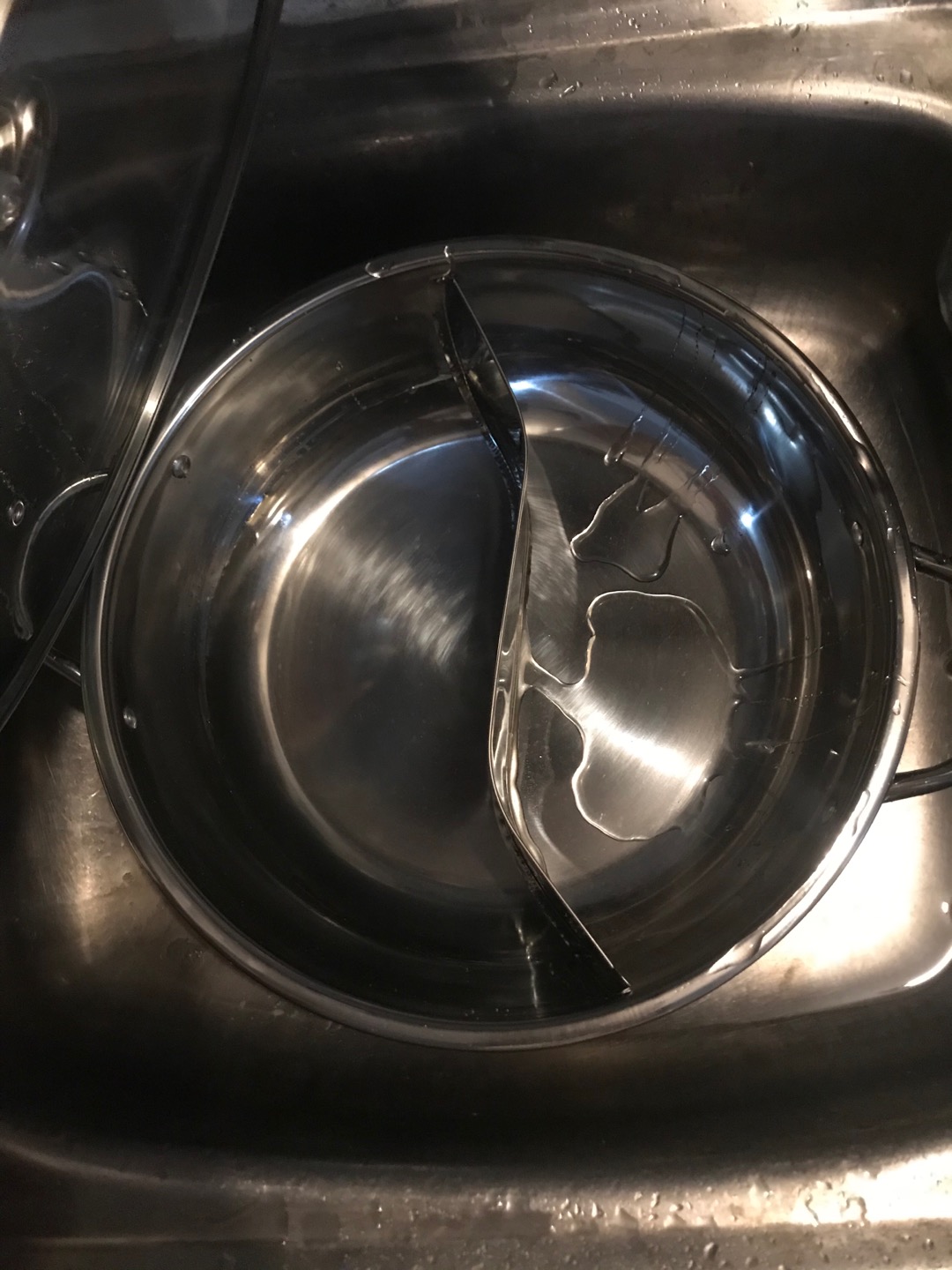 Panci Shabu Sekat 30/ Shuki Shabu 30cm Stainless Steel