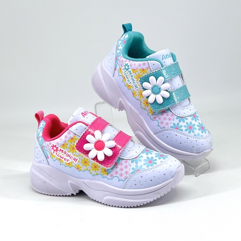 Sepatu Anak Kecil Perempuan ANDO FRIENDS / LILY CANDY / MAGICAL FLOWER (29-32)