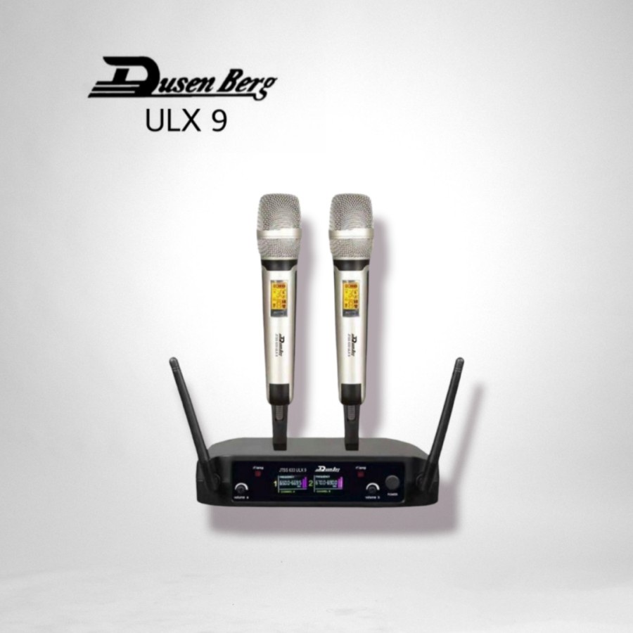 Microphone - Mic Wireless Dusenberg ULX 9 Dual Handle Pegang Pegang ORIGINAL