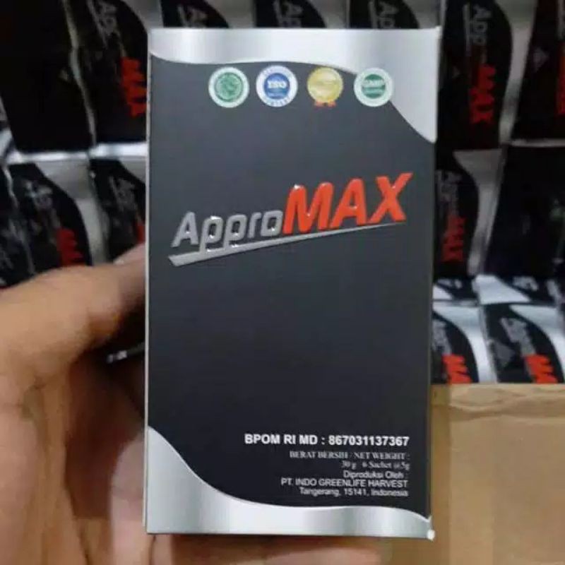 NEW NAPPROMAX BPOM MINUMAN SERBUK KUAT TAHAN LAMA HERBAL