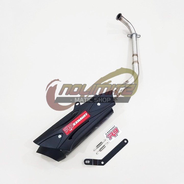 Knalpot Racing R9 Misano Full System FREE DB Killer Honda Vario 125 150 Tahun 2018 UP