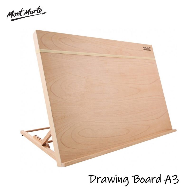 

MONT MARTE SIGNATURE DRAWING BOARD A3 (47 x 36 cm) / PAPAN GAMBAR
