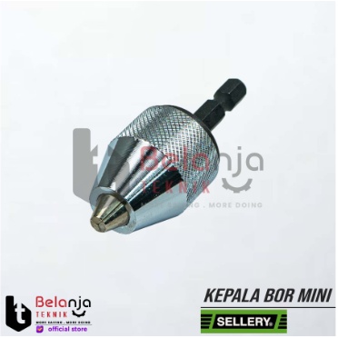 Sellery Kepala Bor Mini 0.25 Inch 2MM - 6MM Key Chuck