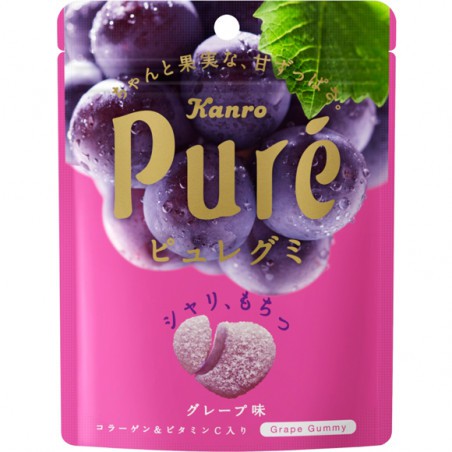 

Kanro Pure Grape 56g (non halal) permen jepang
