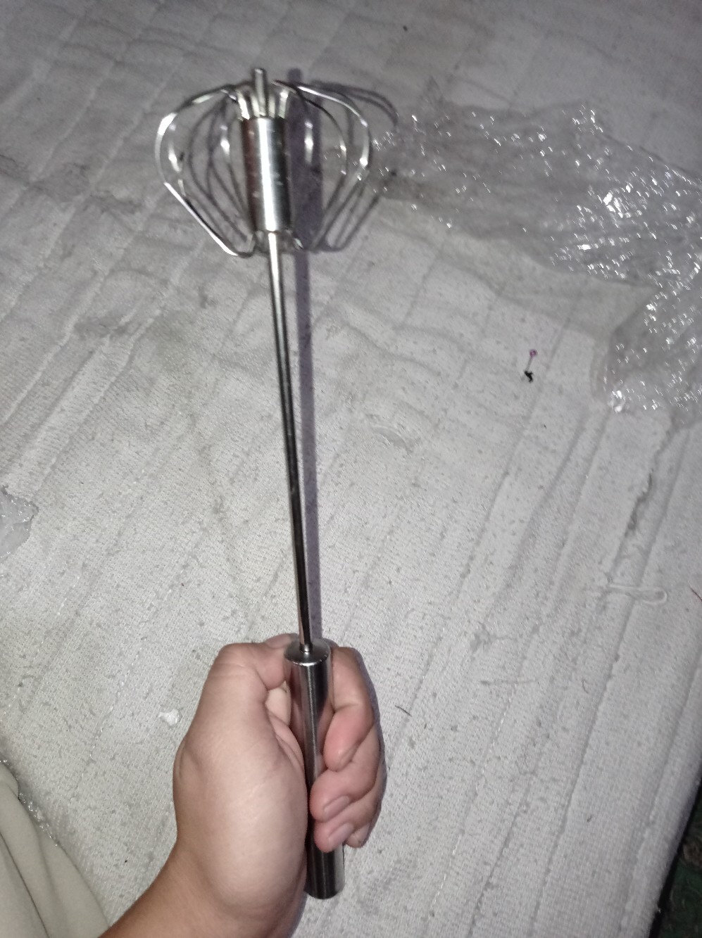 Pengocok Telur Tekan (manual Mixer) 32cm
