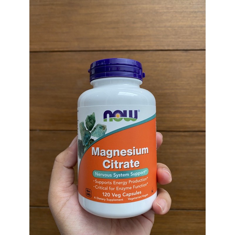 Now Foods Magnesium Citrate 120 180 240 Vegetarian Capsules Softgels
