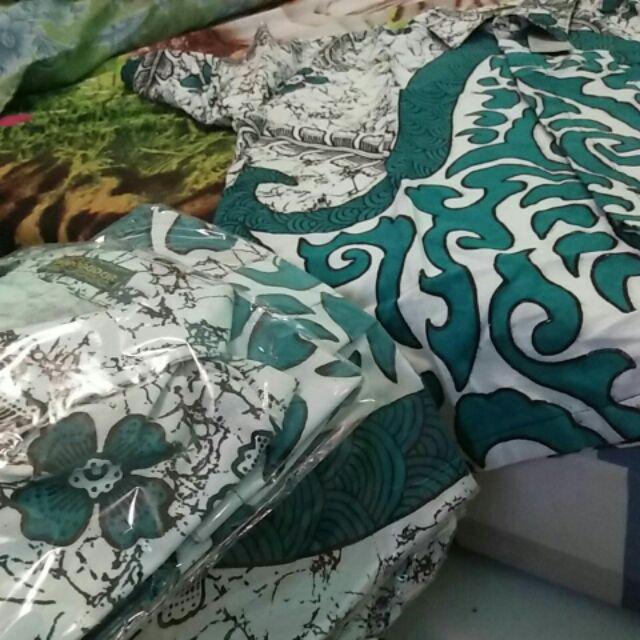 Bswart Batik Hrb026 Kenongo Hem Pendek Padi Pekalongan M L Xl Batik Pria Murah Modern Grosir