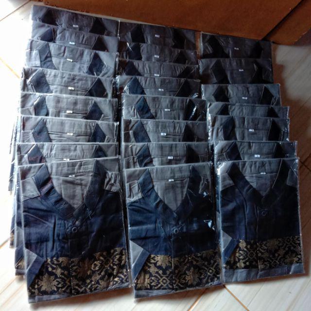 Batik Dolby Dolbi Dobby Doby Tenun Sutra Tulis Katun Atbm Baton Sarimbit Couple Pkl Hem Sogan Srg30x