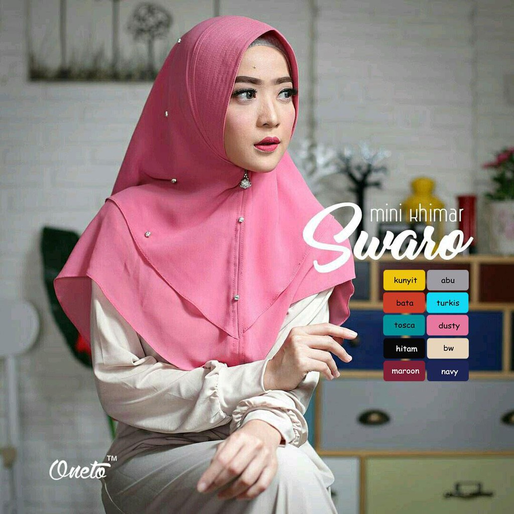 Arnis Hijab Khimar/glosir murah
