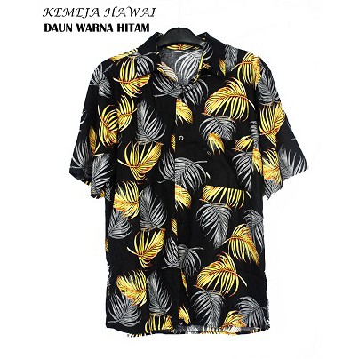 FORTGLASS HAWAI DAUN WARNA KEMEJA PRIA BAJU PANTAI COWO FORTGLASS HAWAI DAUN WARNA KEMEJA PRIA BAJU PANTAI COWO