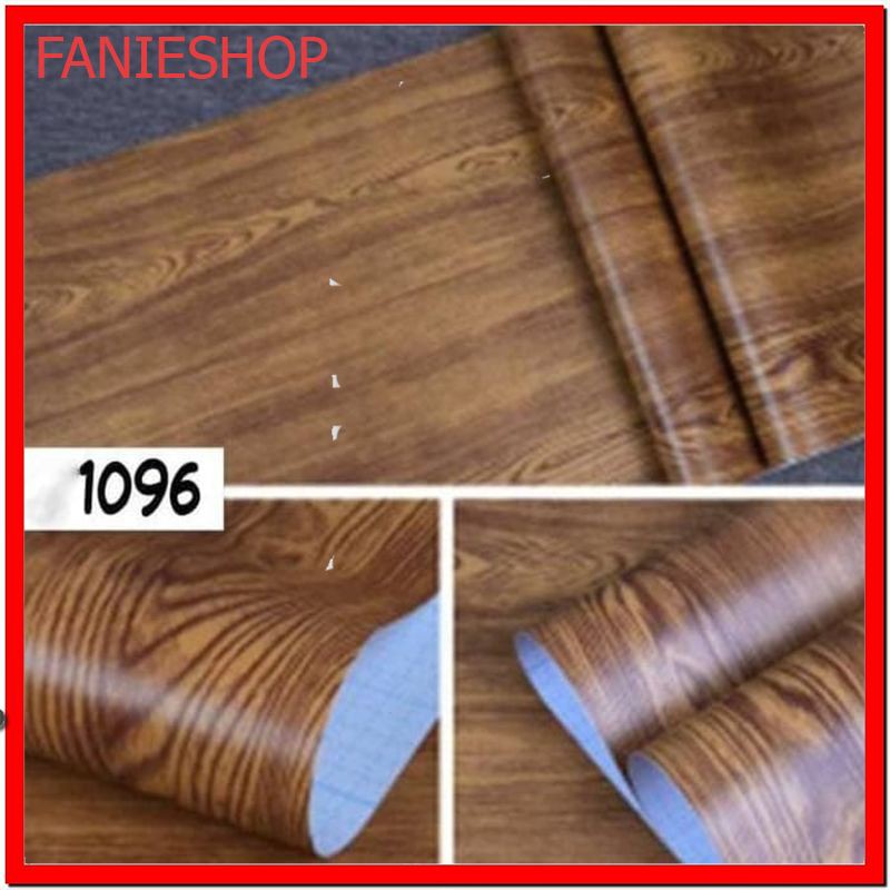WALLPAPER/WALLPAPER STICKER/ WALLPAPER MOTIF KAYU / KODE GH 1096