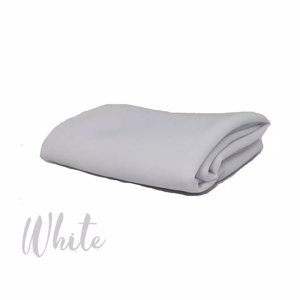 Hijab bergo maryam Diamond jilbab instant tali hijab kerudung mariam-PUTIH