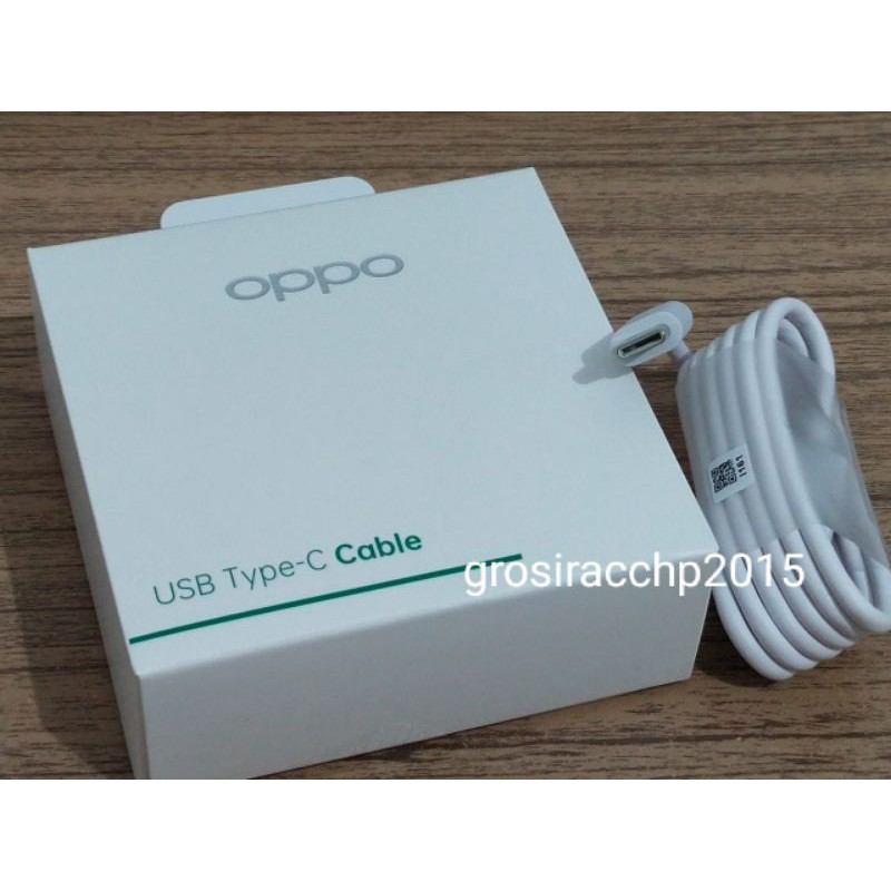 KABEL DATA OPPO DL143 TYPE C ORIGINAL FOR OPPO A16 / OPPO A52 / OPPO A53 / OPPO A54 / OPPO A5 2020 / OPPO A9 2020