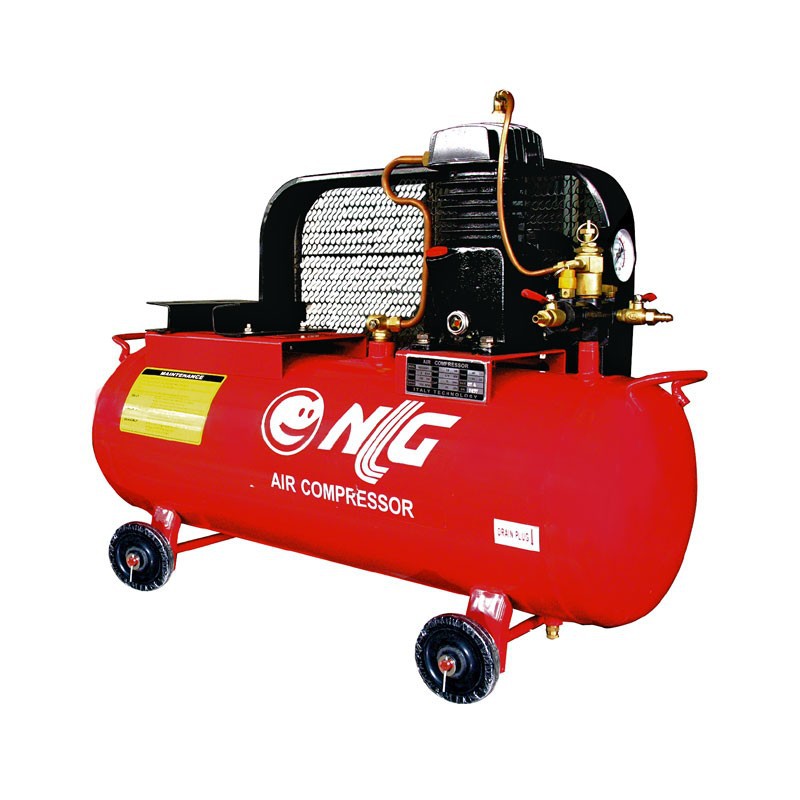 Kompresor Angin NLG 0.25 HP 40L GEC 4001 WITH ENGINE