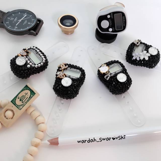 Black swarovski