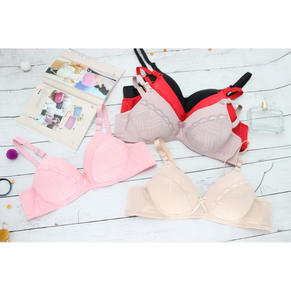 Bra pakaian dalam wanita size 34-38B |#256 Bh tanpa kawat bahan halus lembut elastis nyaman dipakai