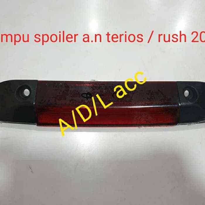 lampu spoiler belakang stop rem mobil toyota all new avanza / veloz all new xenia 2019 2020 2021