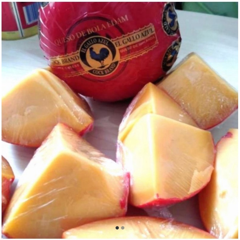 

Edam ayam emas potongan +/- 150gr