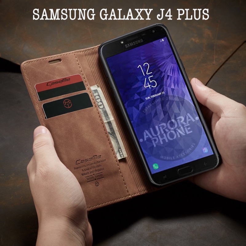 Samsung Galaxy J4 Plus Caseme Original Case / Caseme J4 Plus Case  / Flip Case Samsung J4Plus J4+