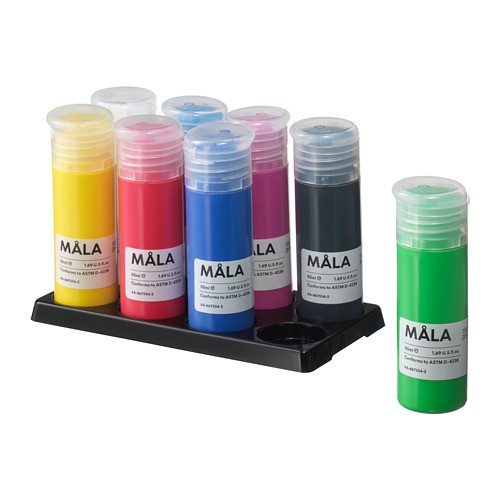 

MALA 8 Pcs Cat Air Warna Campuran Mixed Color Paint