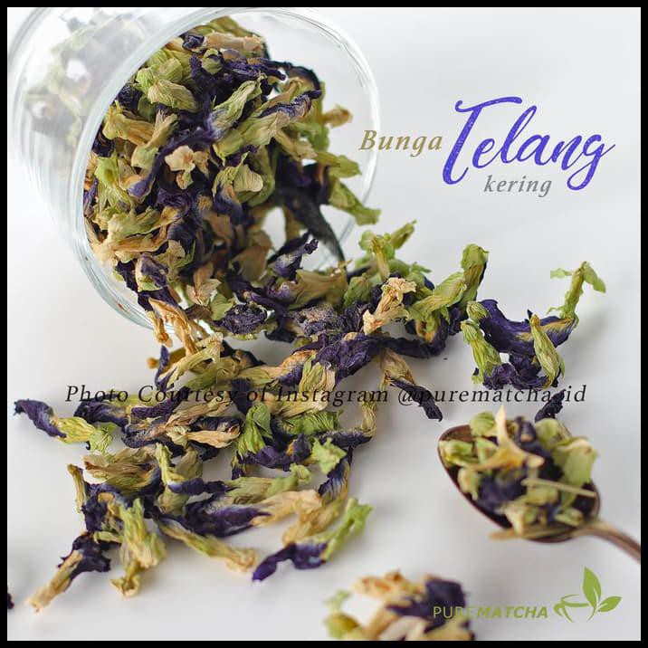 

xybg bunga telang teh clitoria ternatea butterfly pea blue tea teh biru 25g kb2e