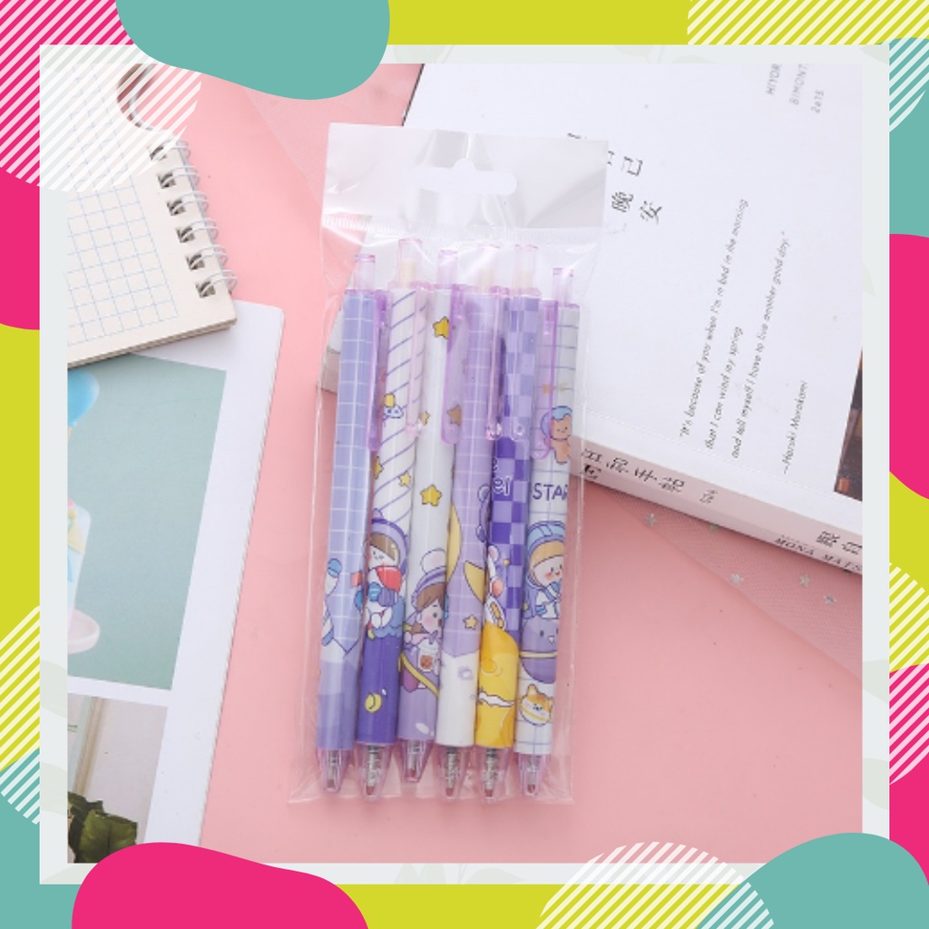 

Pulpen Gel Mekanik Motif Lucu 0.5 mm Pen Mekanik Cetek