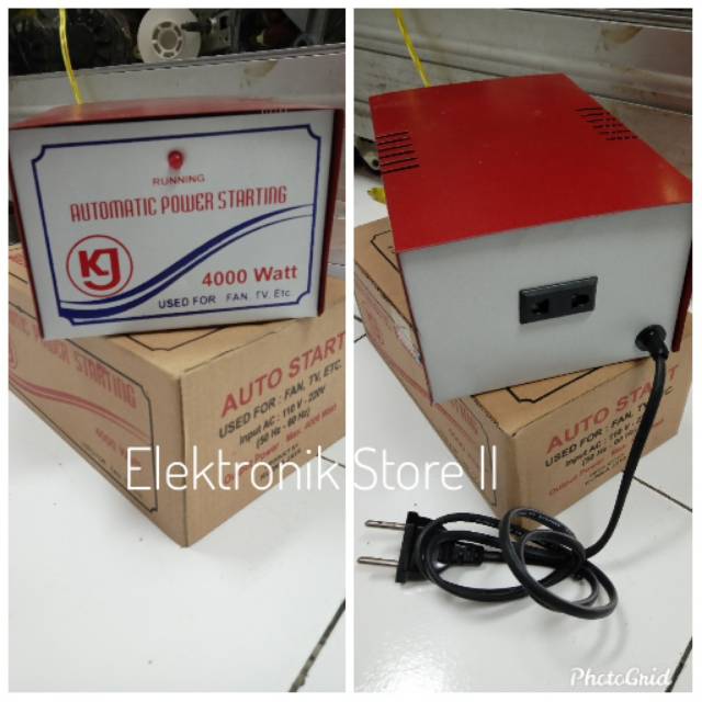 inverator auto start 4000 watt kaje anti jeglek penghemat listrik