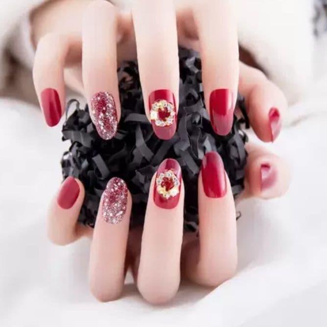 [KTP.02Jl22a] kuku palsu fake nails 3D 24pcs